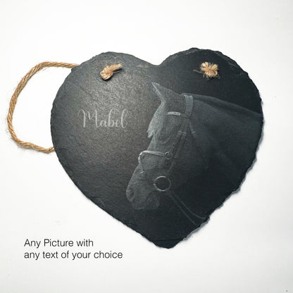 Equestrian Slate Heart