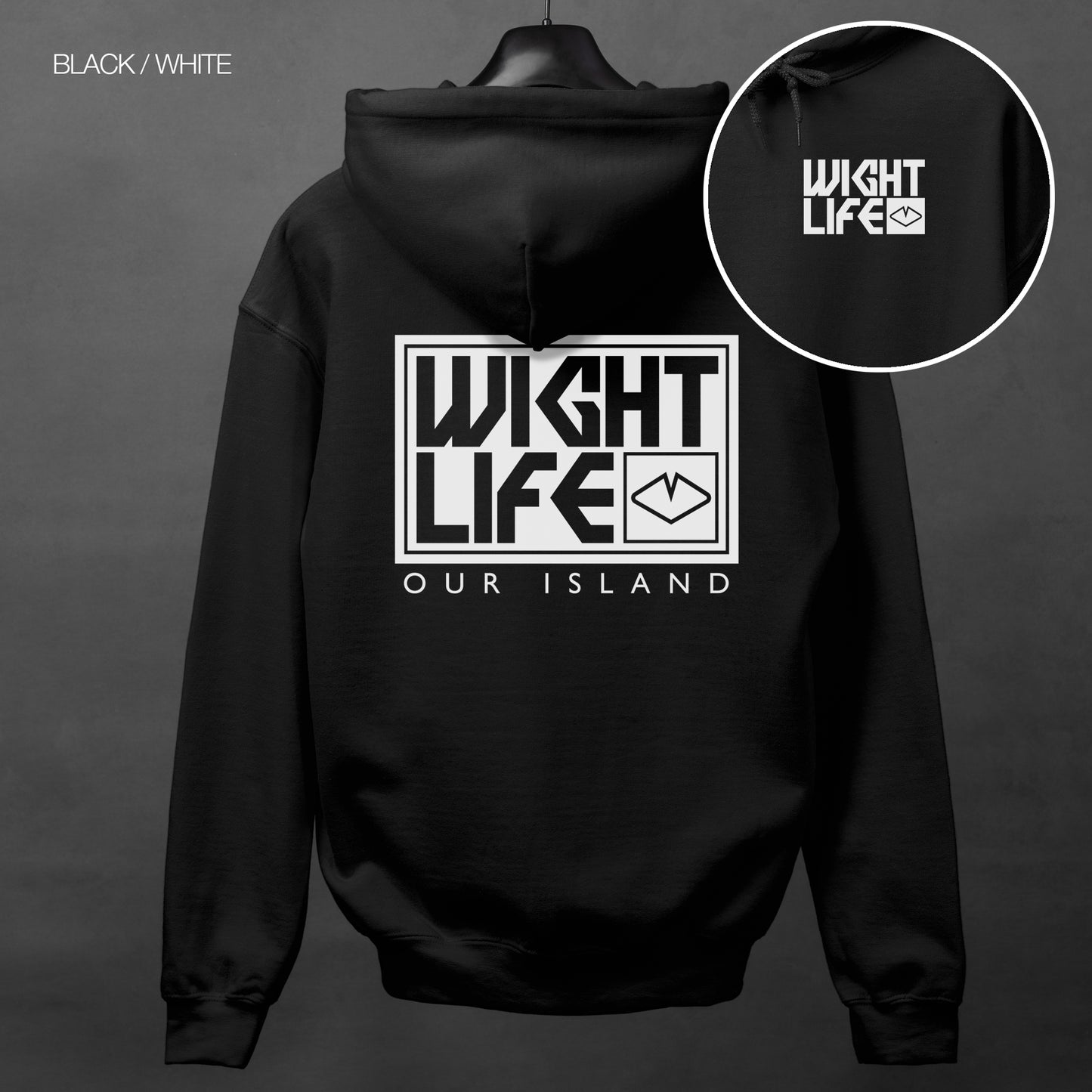 Wight Life Hoodie - Block Surf - Unisex Hoodie