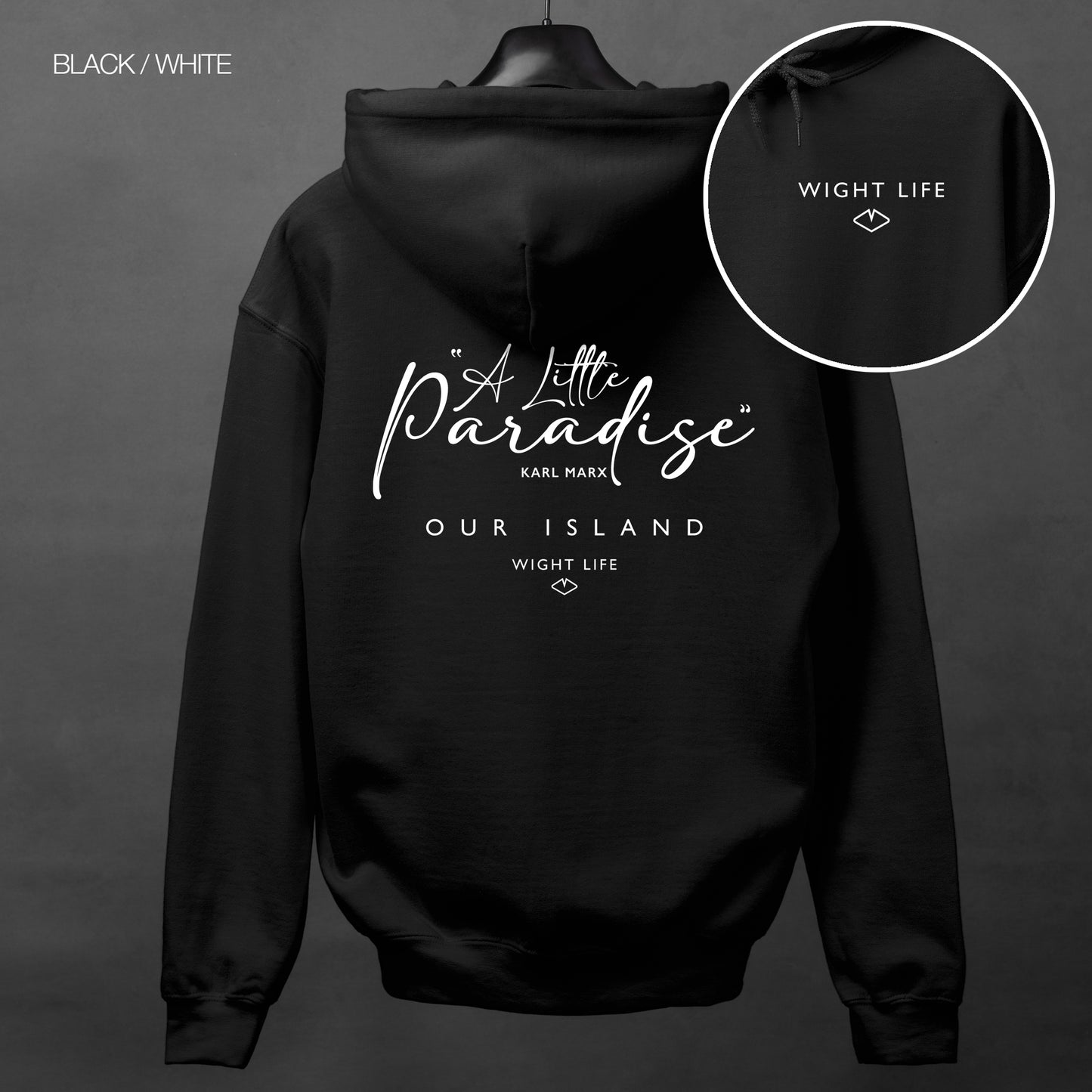 Wight Life Hoodie - A Little Paradise - Unisex Hoodie