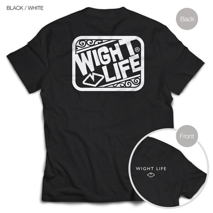 Wight Life T-Shirt - Abstract Surf- Unisex Isle of Wight Tee