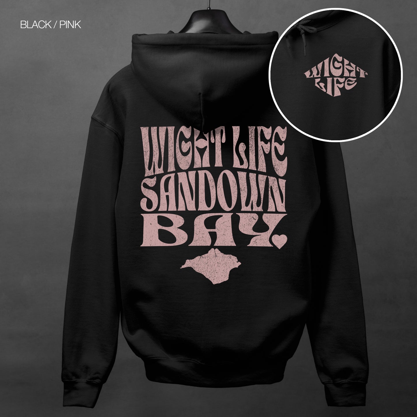 Wight Life Hoodie - Sandown Bay - WLH04