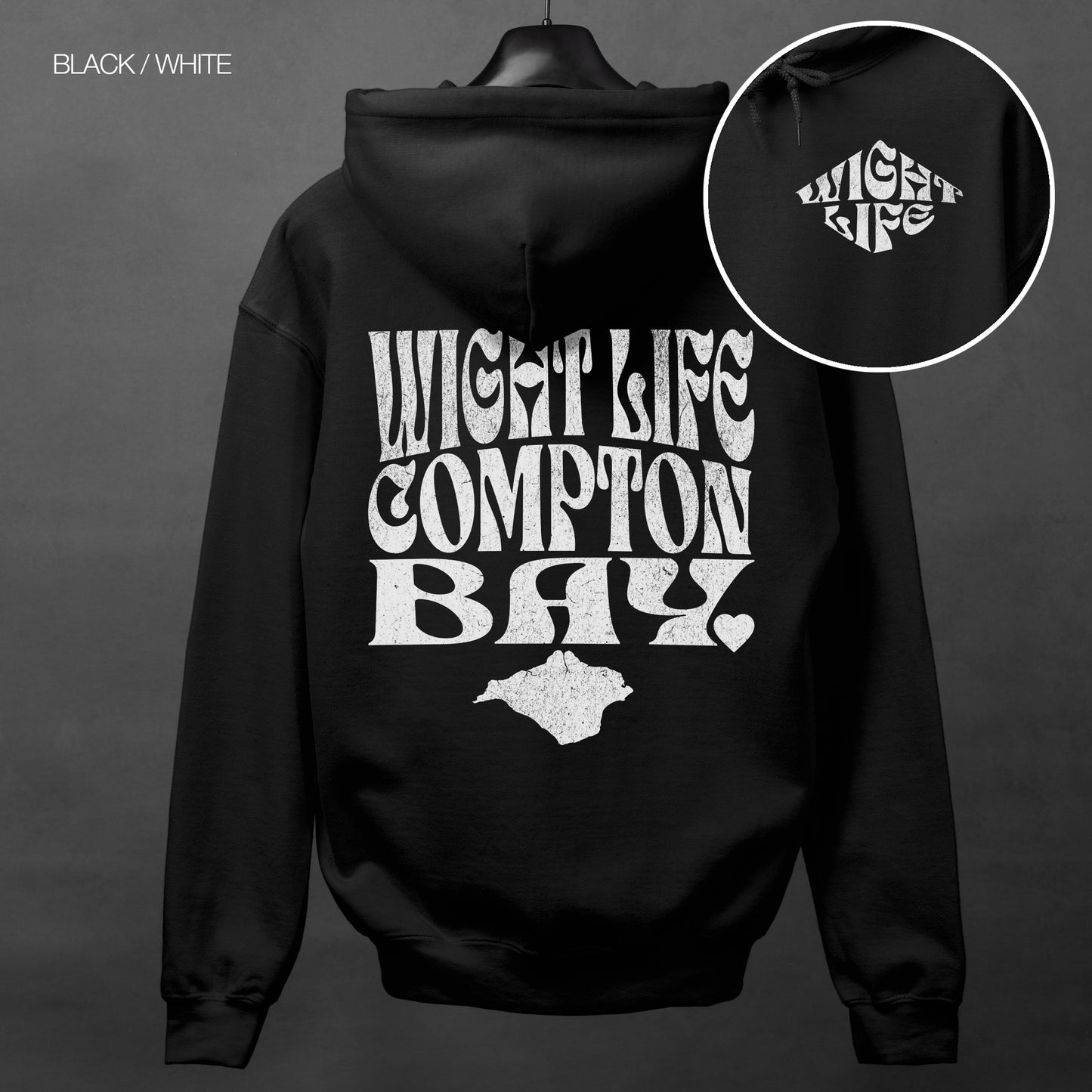 Wight Life Hoodie - Compton Bay - WLH05