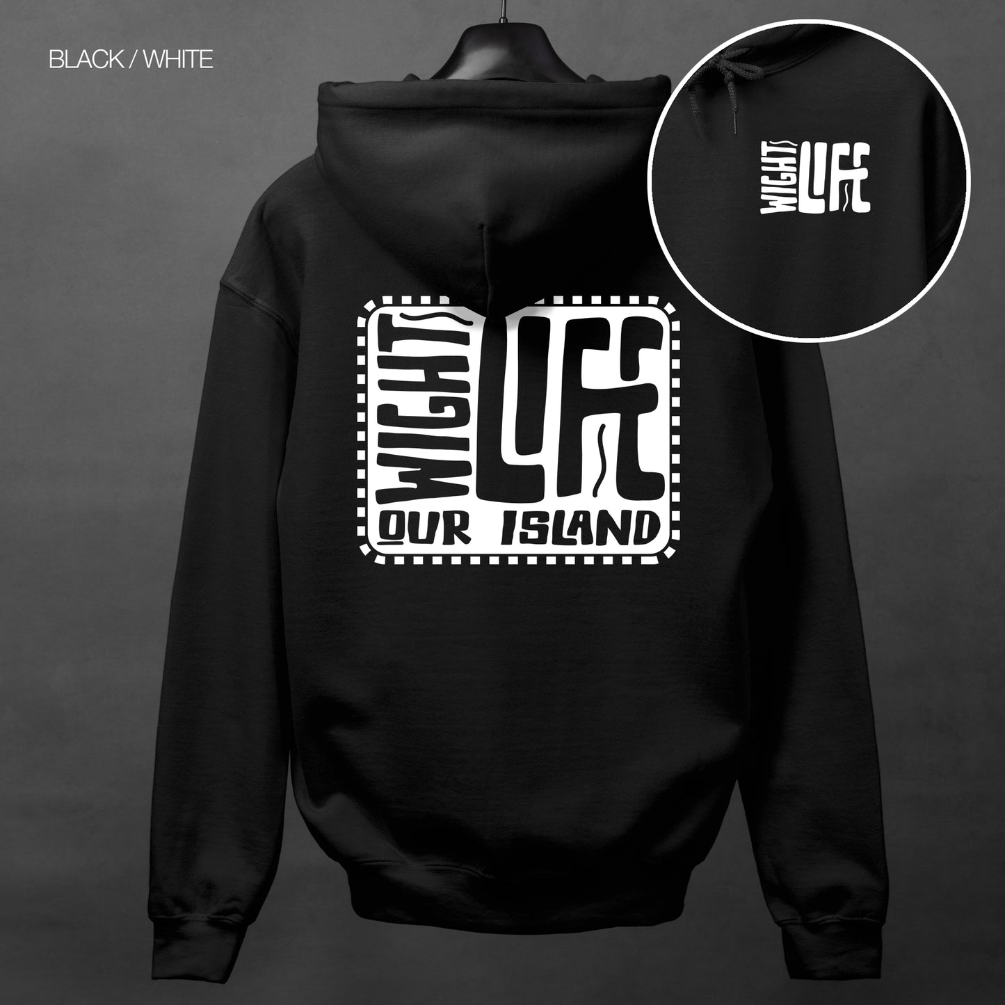 Wight Life Hoodie - Surf and Skate - Unisex Hoodie