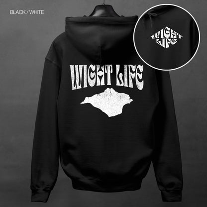 Wight Life Hoodie - Wight Life Logo - WLH09