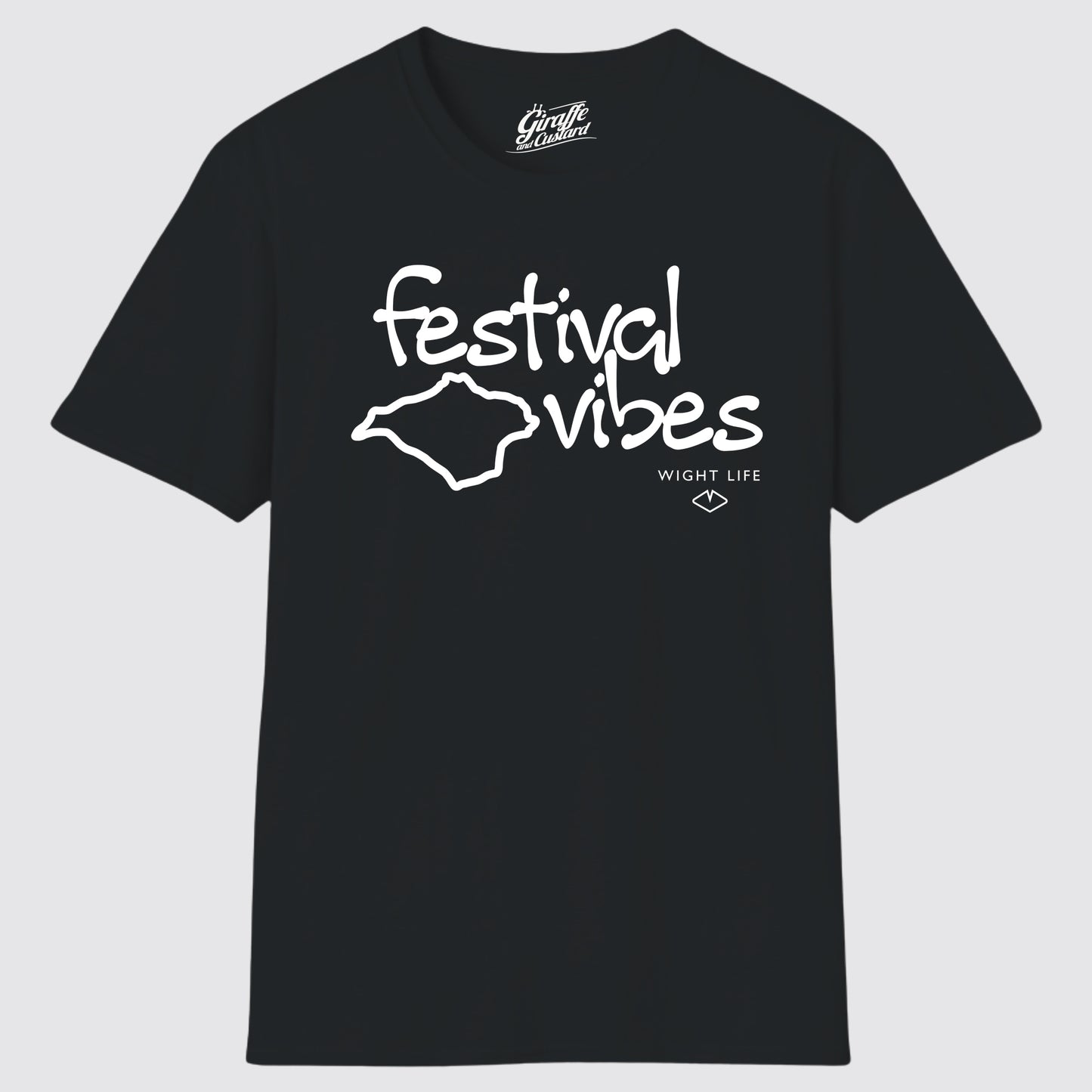 Wight Life T-Shirt - Festival Vibes Graffiti- Unisex Isle of Wight Tee