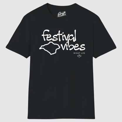 Wight Life T-Shirt - Festival Vibes Graffiti- Unisex Isle of Wight Tee