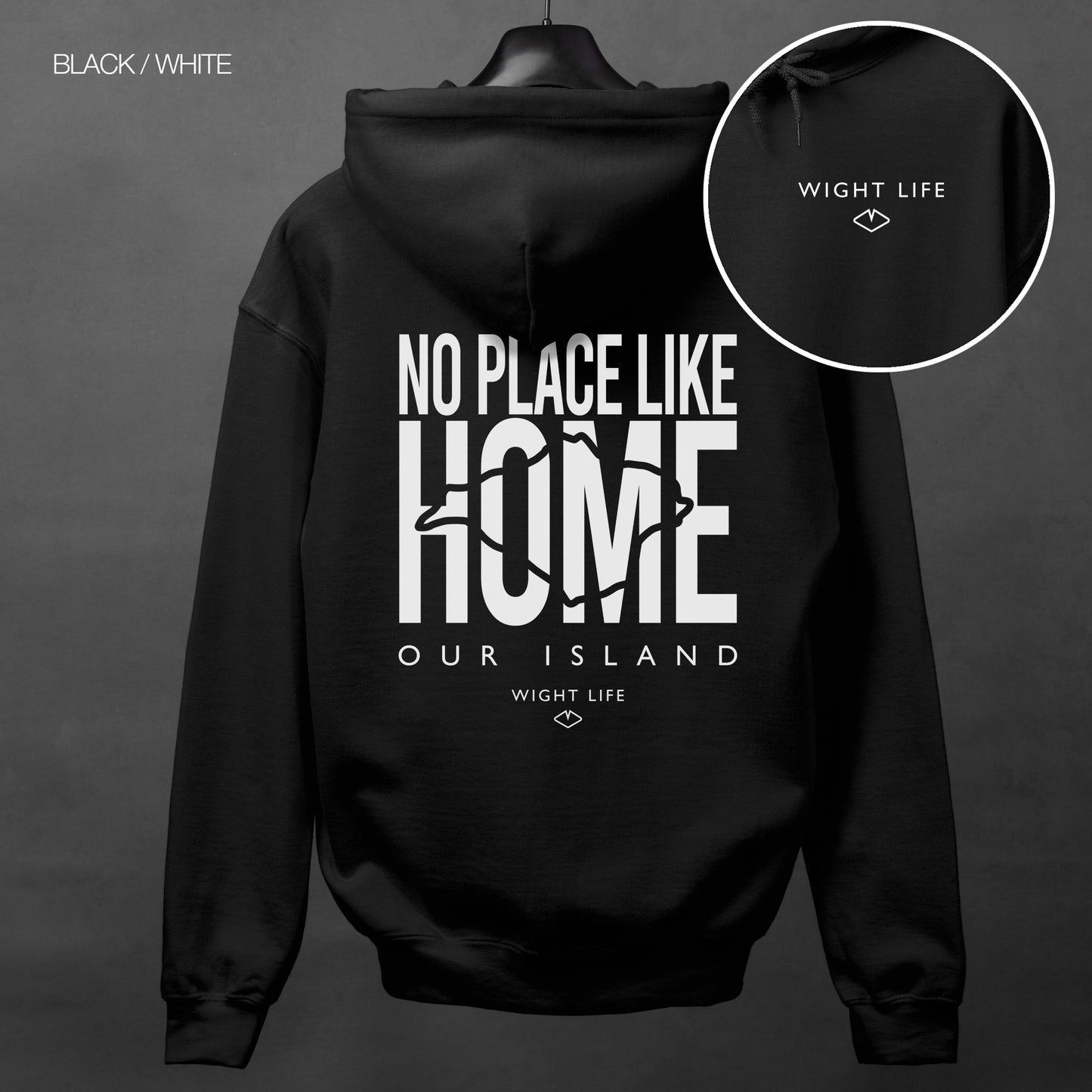Wight Life Hoodie - No Place Like Home - Unisex Hoodie