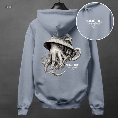 Wight Life Hoodie - Bucket Hat Octopus - Unisex Hoodie