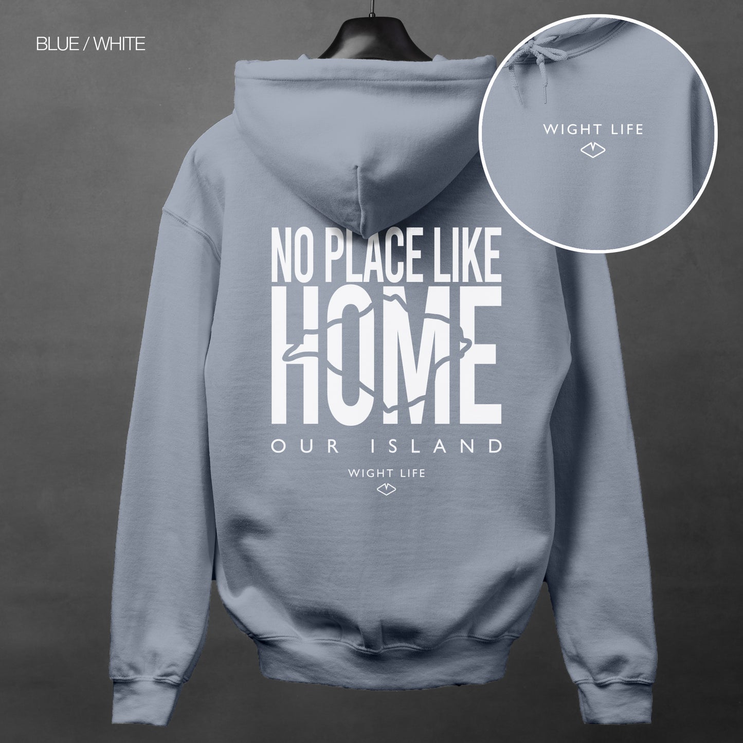 Wight Life Hoodie - No Place Like Home - Unisex Hoodie