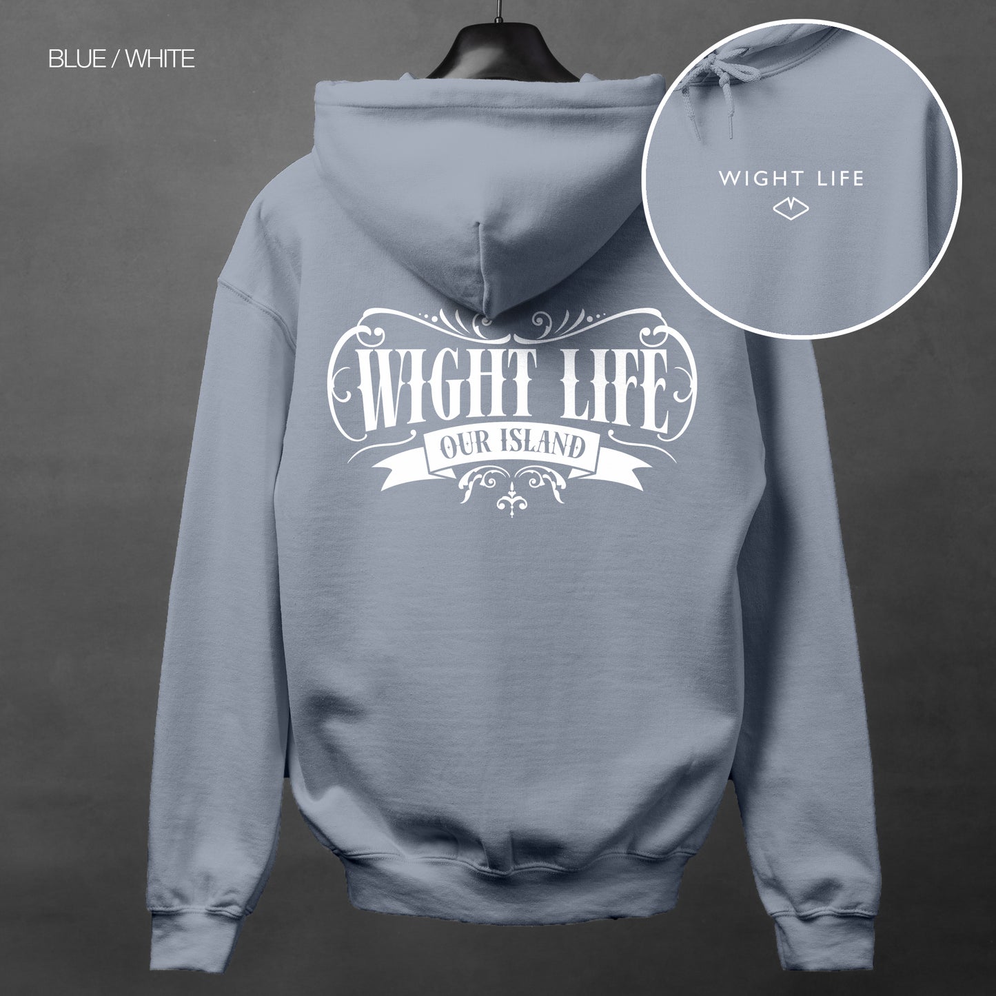 Wight Life Hoodie - Tattoo Crest - Unisex Hoodie