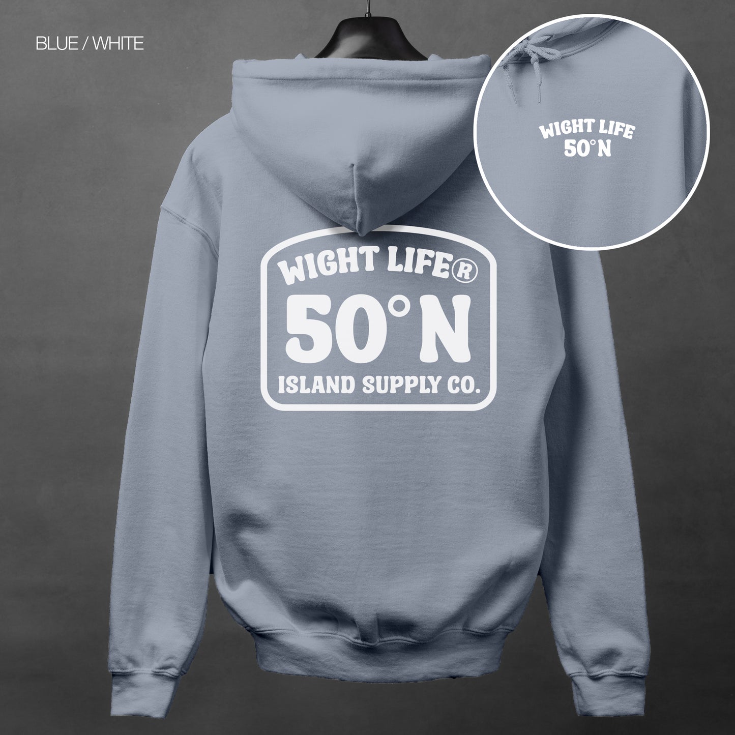 Wight Life Hoodie - 50 Degrees North - Unisex Hoodie