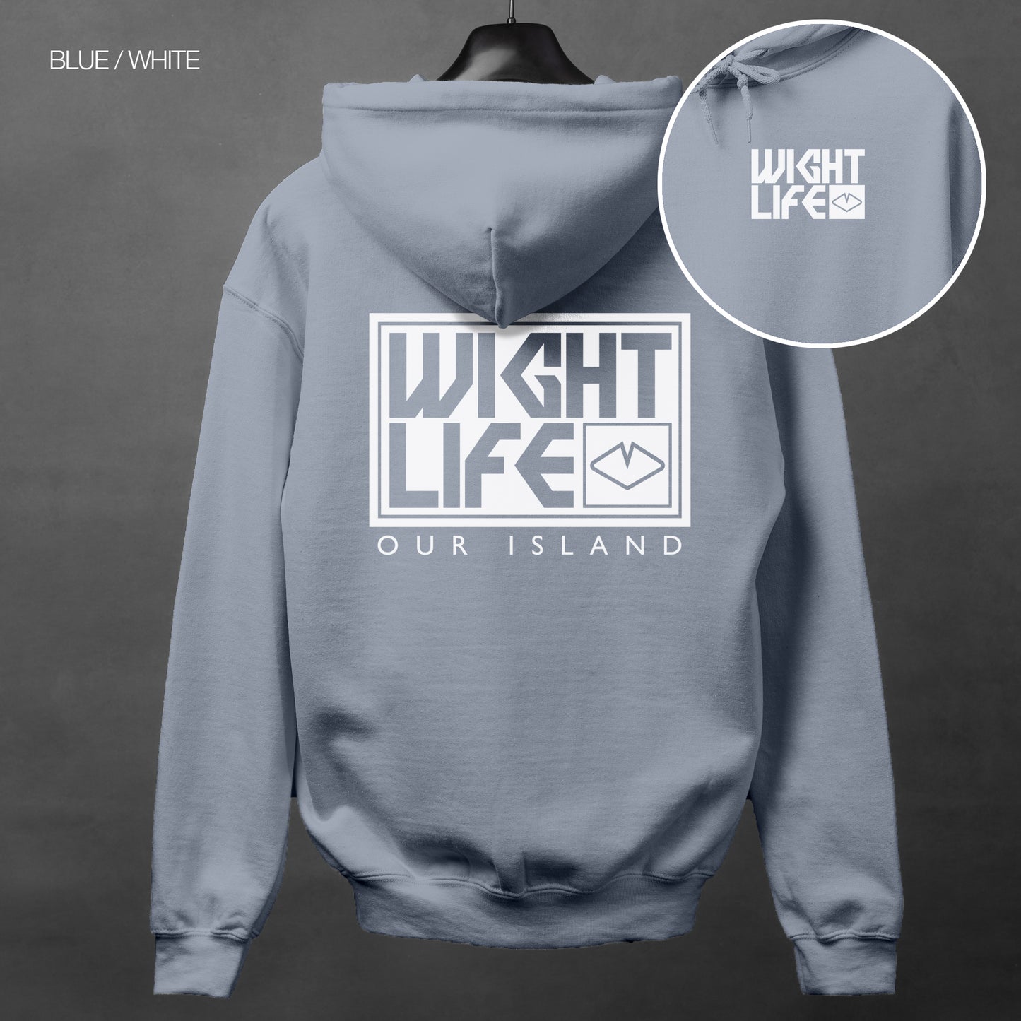 Wight Life Hoodie - Block Surf - Unisex Hoodie