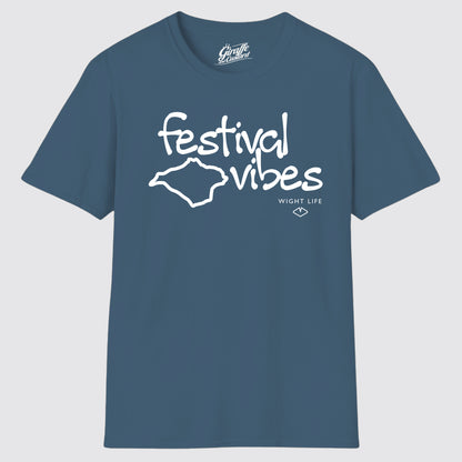 Wight Life T-Shirt - Festival Vibes Graffiti- Unisex Isle of Wight Tee