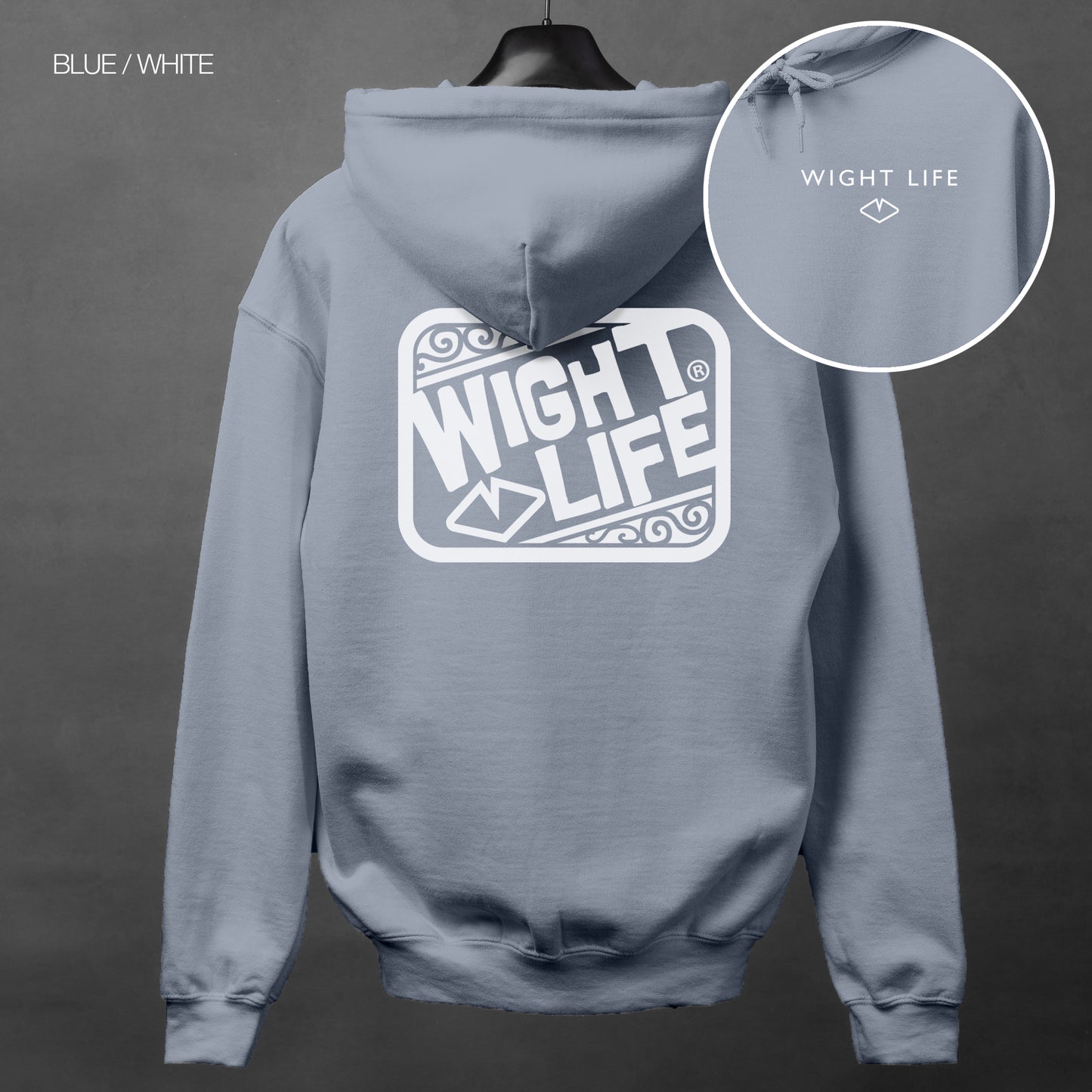 Wight Life Hoodie - Abstract Surf - Unisex Hoodie