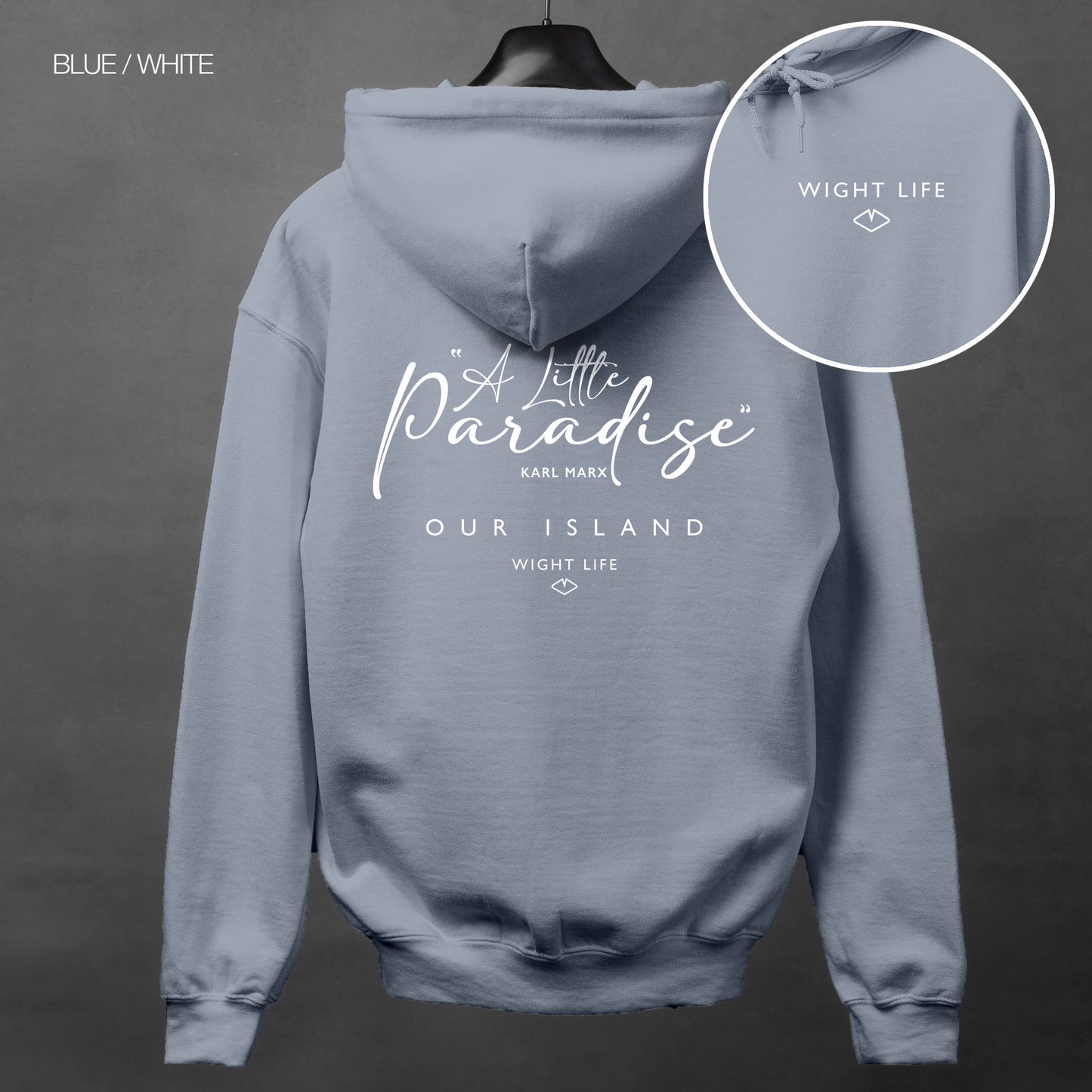Wight Life Hoodie - A Little Paradise - Unisex Hoodie