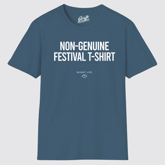 Wight Life T-Shirt - Non Genuine Festival T Shirt- Unisex Isle of Wight Tee
