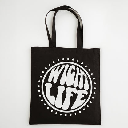 Wight Life Tote Bag - Sixties Power Circle - Shopping Bag