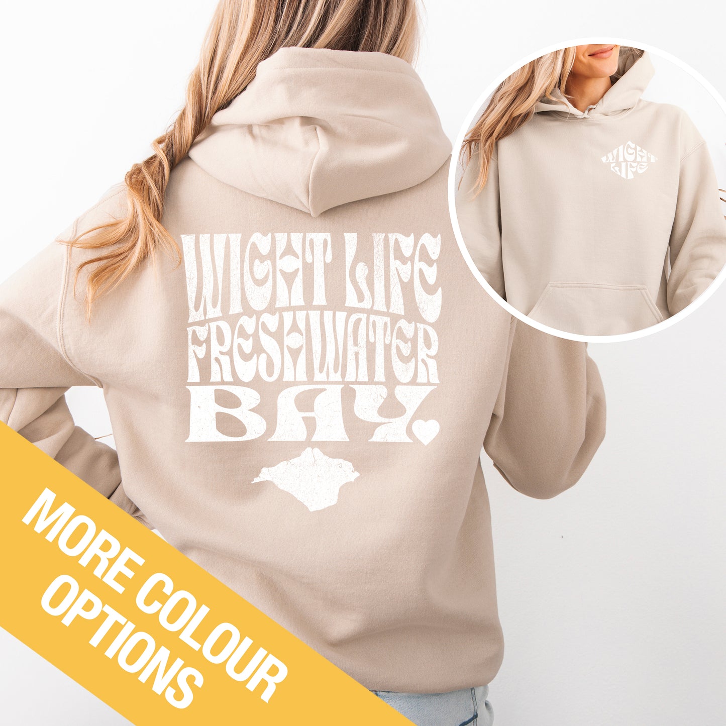 Wight Life Hoodie - Freshwater Bay - WLH01