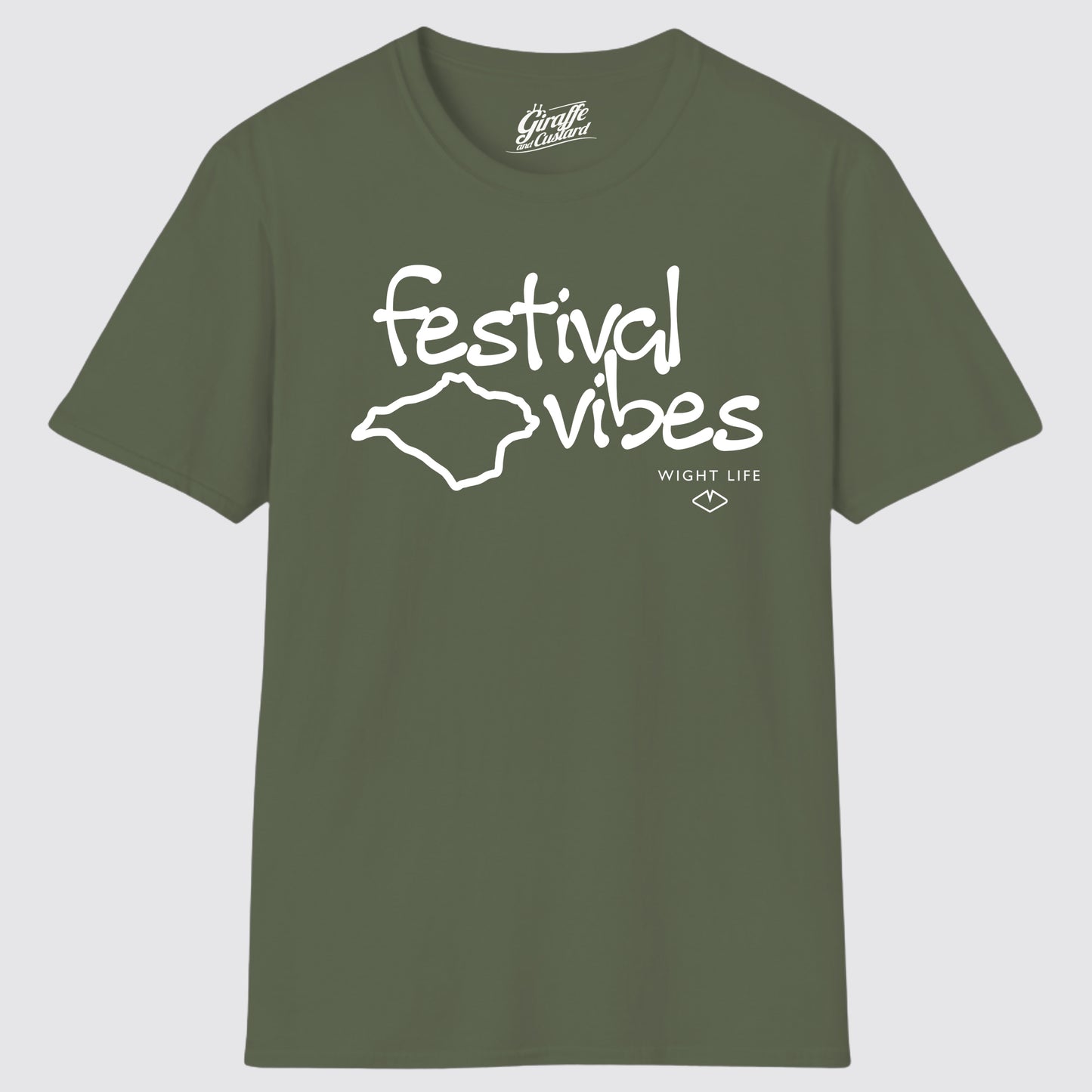 Wight Life T-Shirt - Festival Vibes Graffiti- Unisex Isle of Wight Tee