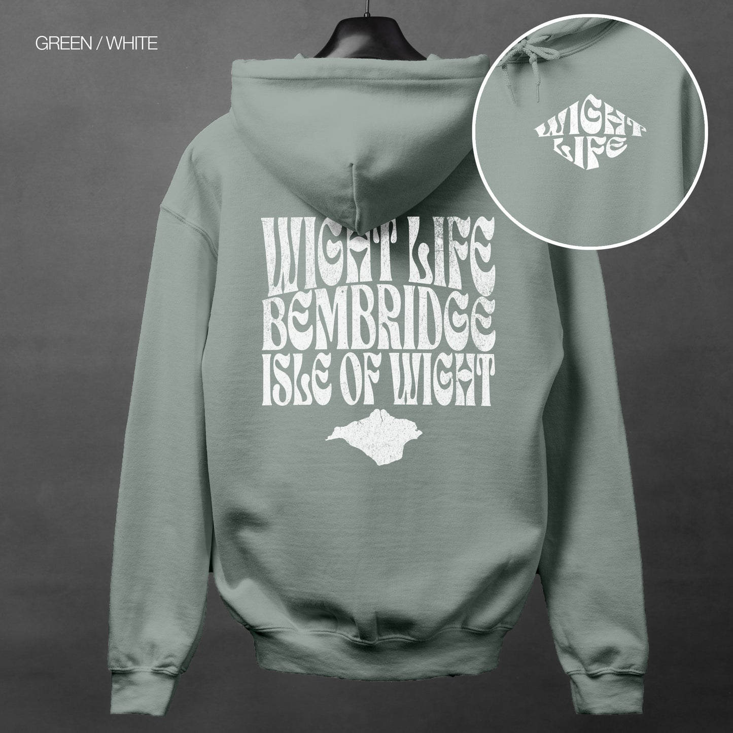 Wight Life Hoodie - Bembridge - Isle of Wight Hoodie