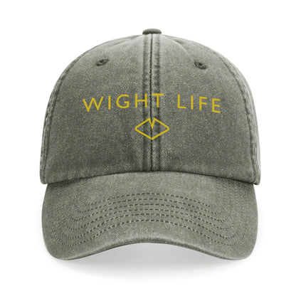 Wight Life Logo Baseball Cap - Isle of Wight Collection
