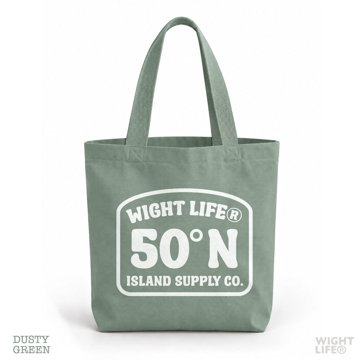 50° North Isle of Wight Heavyweight Canvas Tote Bag | Wight Life®