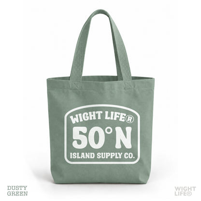 50° North Isle of Wight Heavyweight Canvas Tote Bag | Wight Life®
