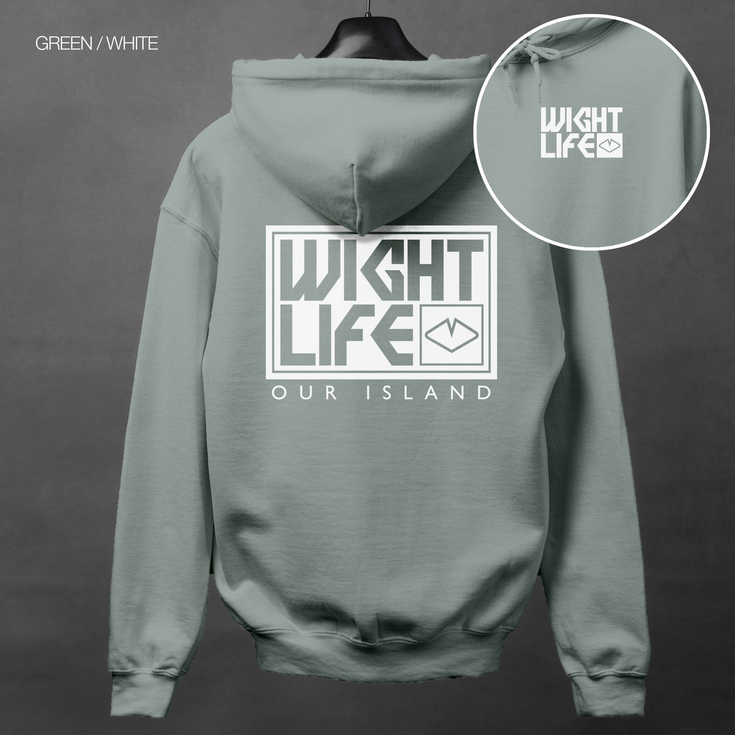 Wight Life Hoodie - Block Surf - Unisex Hoodie