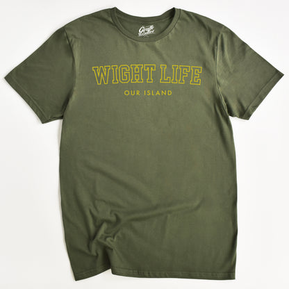 Wight Life T-Shirt - College T Shirt - Unisex Isle of Wight Tee