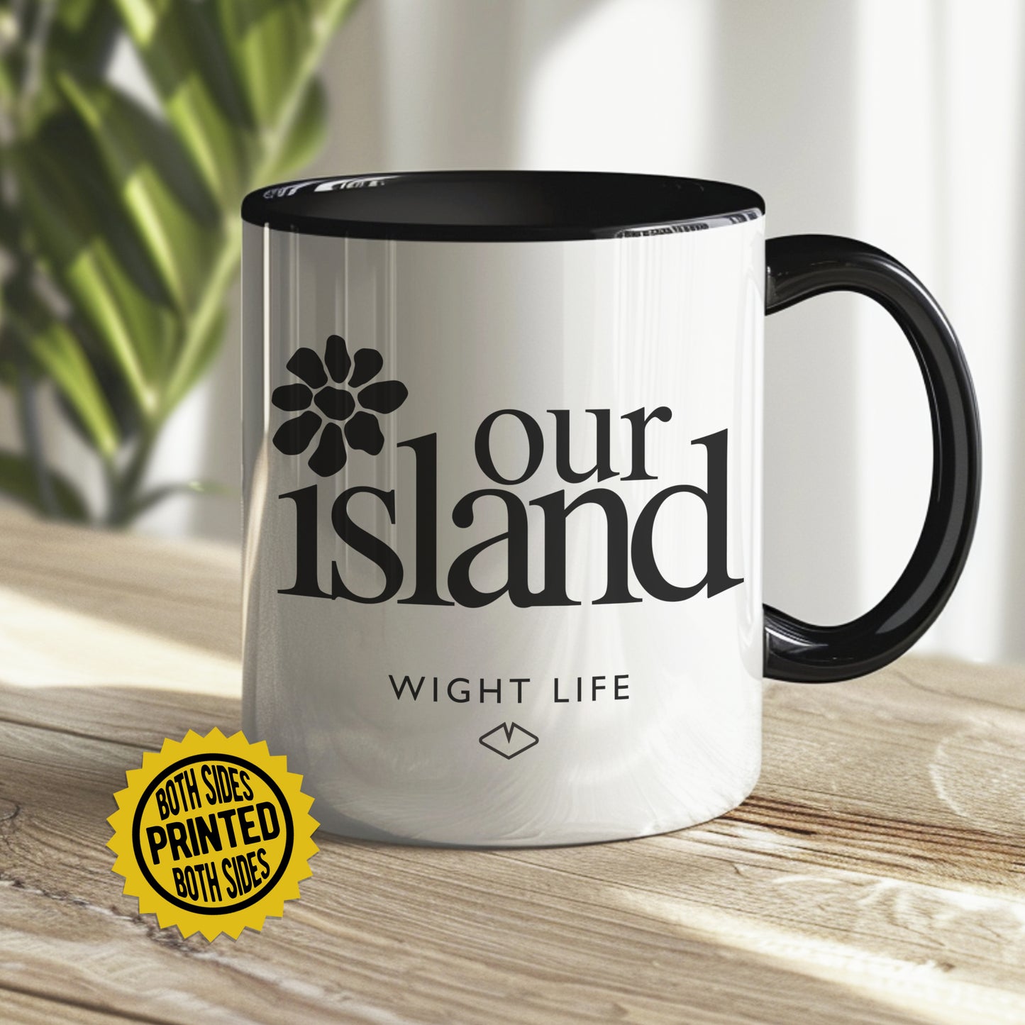 Wight Life® - Our Island Flower - Ceramic Coffee Mug 11oz