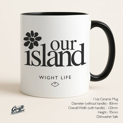 Wight Life® - Our Island Flower - Ceramic Coffee Mug 11oz
