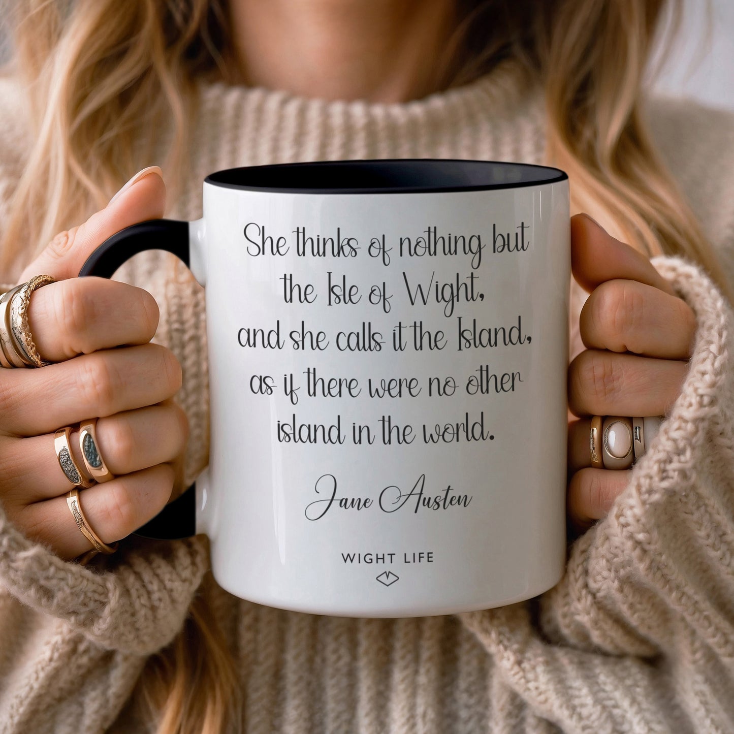 Wight Life® - Jane Austen - Ceramic Coffee Mug 11oz