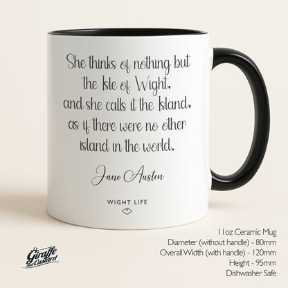 Wight Life® - Jane Austen - Ceramic Coffee Mug 11oz