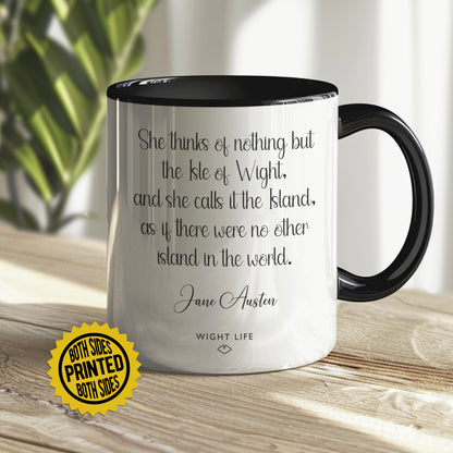 Wight Life® - Jane Austen - Ceramic Coffee Mug 11oz