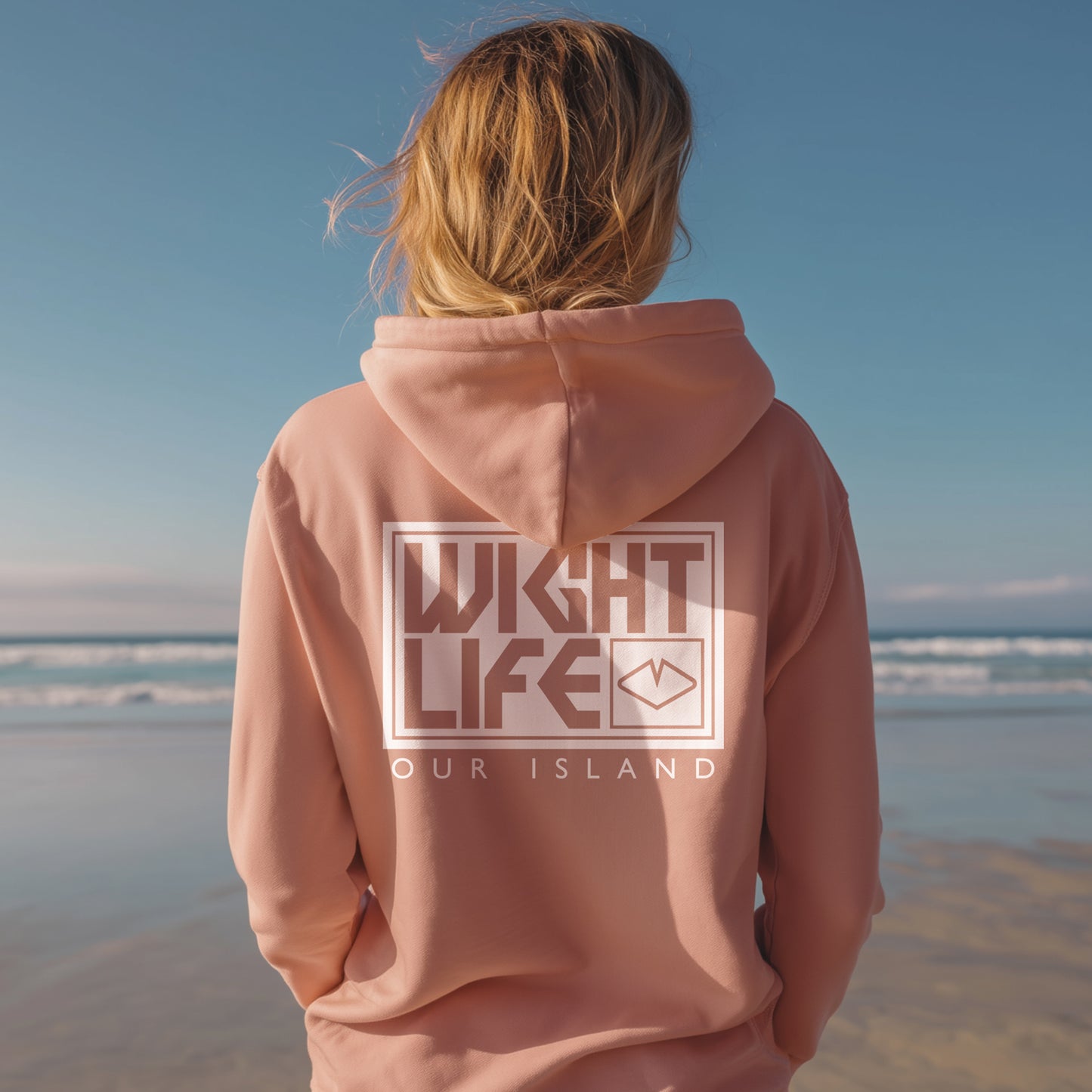 Wight Life Hoodie - Block Surf - Unisex Hoodie