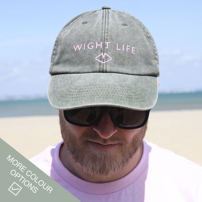 Wight Life Logo Baseball Cap - Isle of Wight Collection