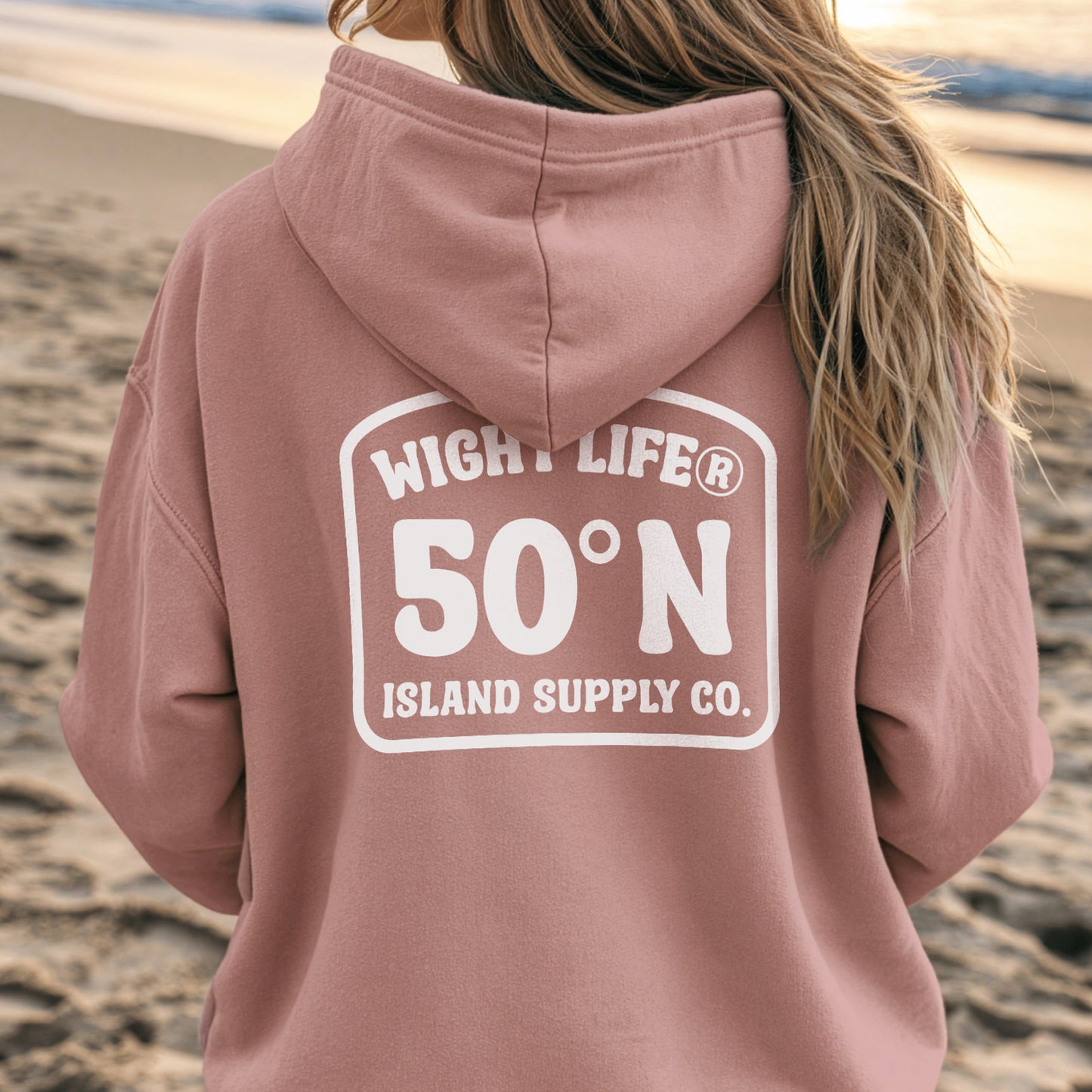 Wight Life Hoodie - 50 Degrees North - Unisex Hoodie