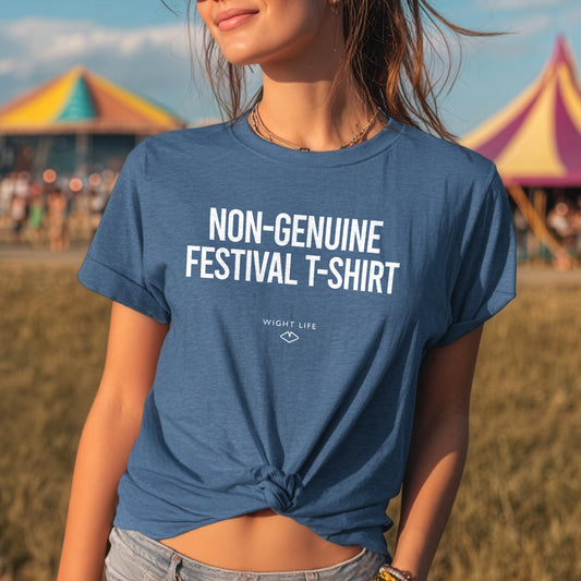 Wight Life T-Shirt - Non Genuine Festival T Shirt- Unisex Isle of Wight Tee