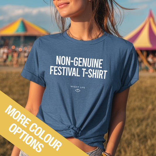 Wight Life T-Shirt - Non Genuine Festival T Shirt- Unisex Isle of Wight Tee