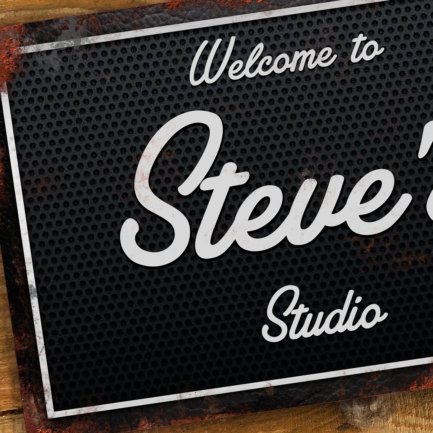 Personalised Music Studio Sign Custom Recording Studio Sign 200x305mm