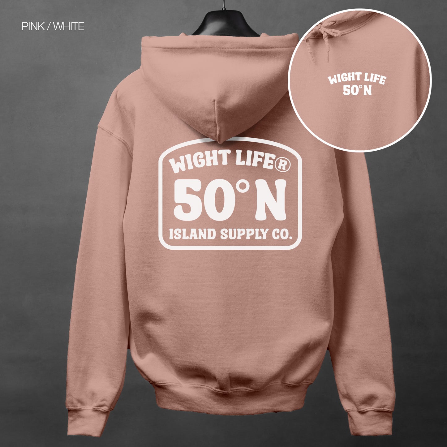 Wight Life Hoodie - 50 Degrees North - Unisex Hoodie