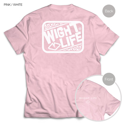 Wight Life T-Shirt - Abstract Surf- Unisex Isle of Wight Tee