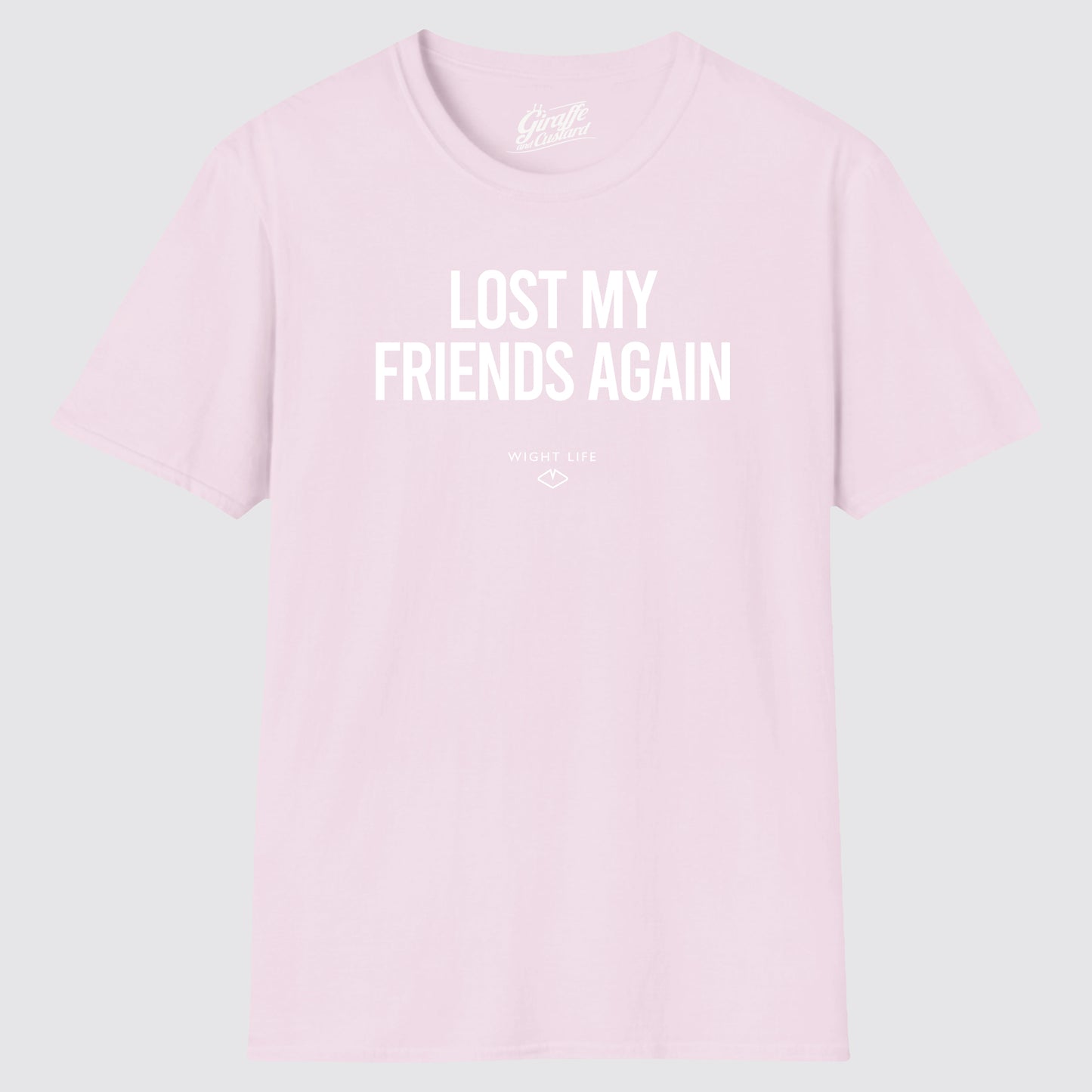 Wight Life T-Shirt - Festival Lost My Friends Again- Unisex Isle of Wight Tee