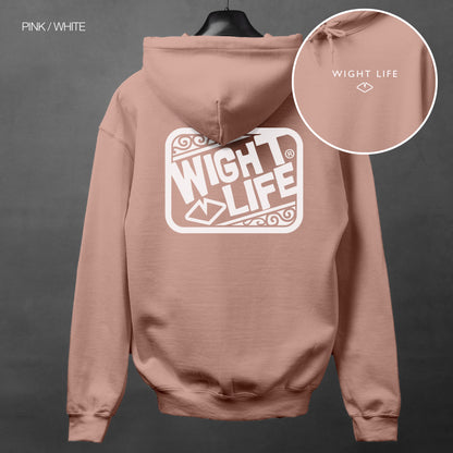 Wight Life Hoodie - Abstract Surf - Unisex Hoodie