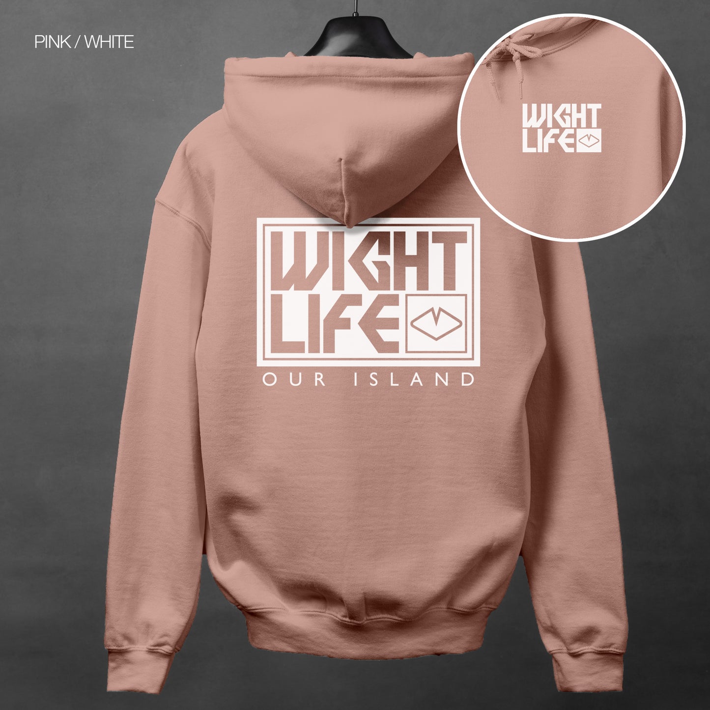 Wight Life Hoodie - Block Surf - Unisex Hoodie