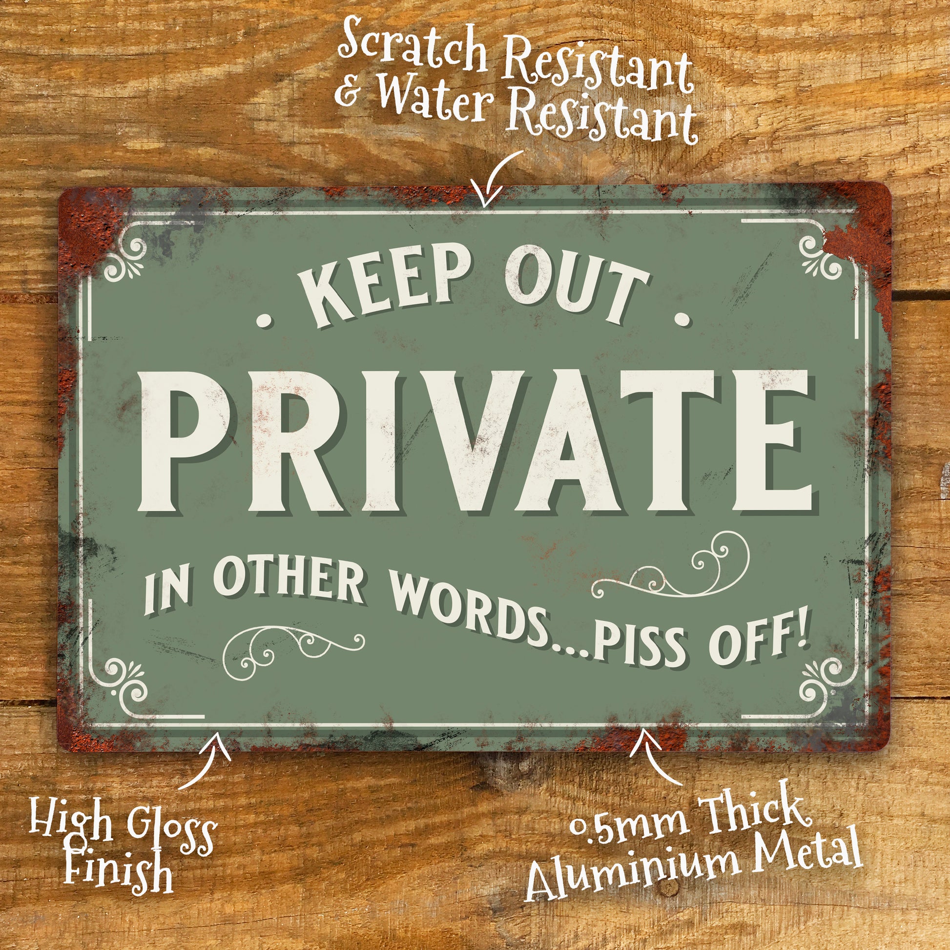 Printable Private Signs