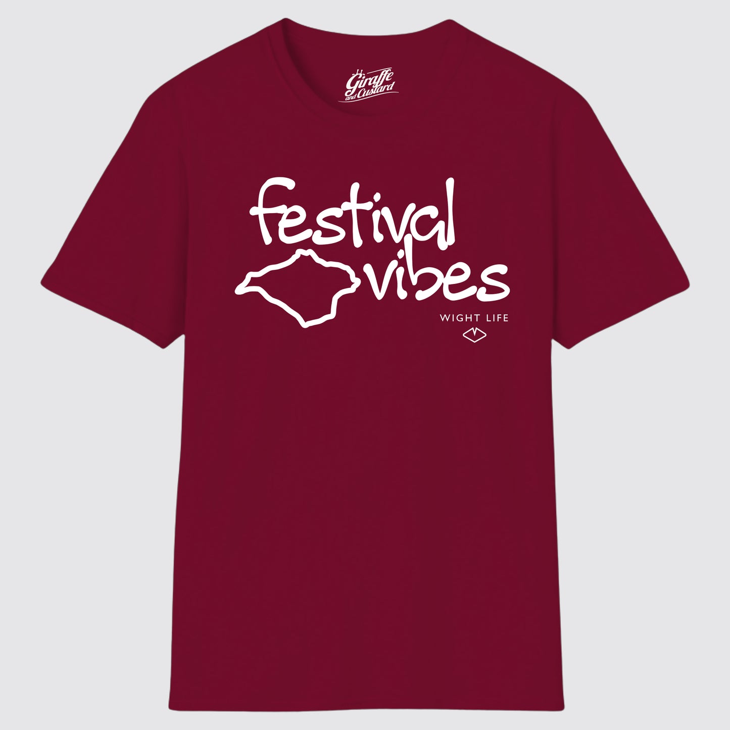 Wight Life T-Shirt - Festival Vibes Graffiti- Unisex Isle of Wight Tee