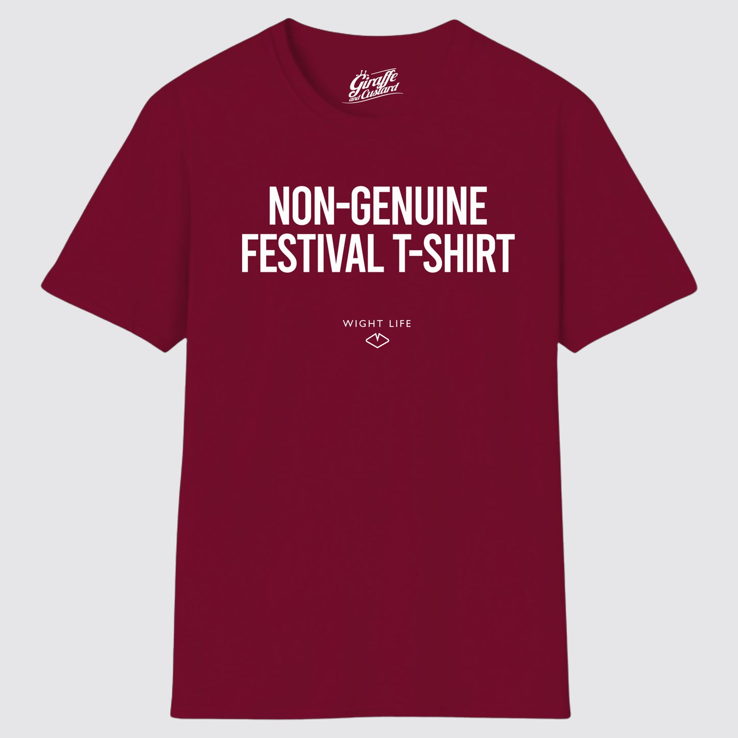 Wight Life T-Shirt - Non Genuine Festival T Shirt- Unisex Isle of Wight Tee
