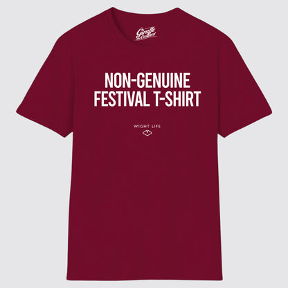 Wight Life T-Shirt - Non Genuine Festival T Shirt- Unisex Isle of Wight Tee