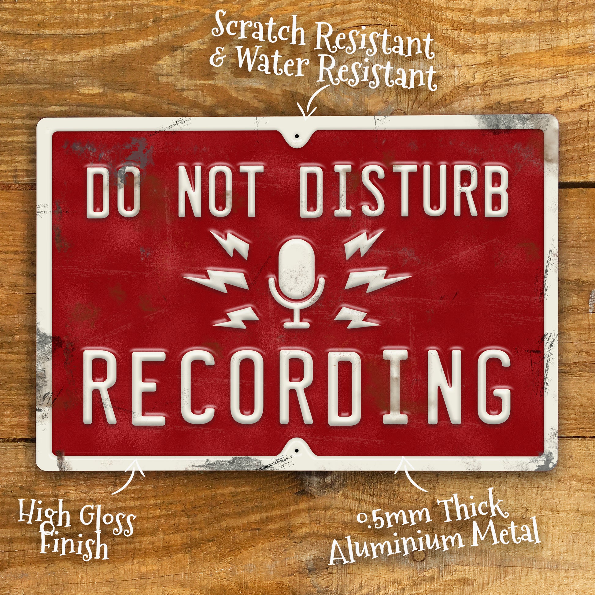 Do Not Disturb Recording Sign You Tube Studio Sign details